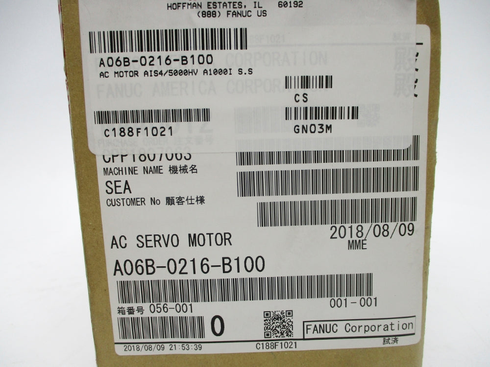 FANUC A06B-0216-B100 NSFS