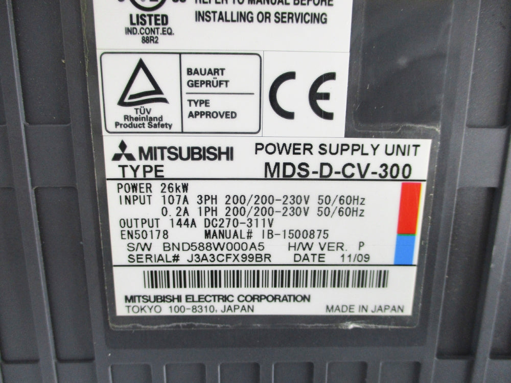 MITSUBISHI ELECTRIC MDS-D-CV-300 NSNP