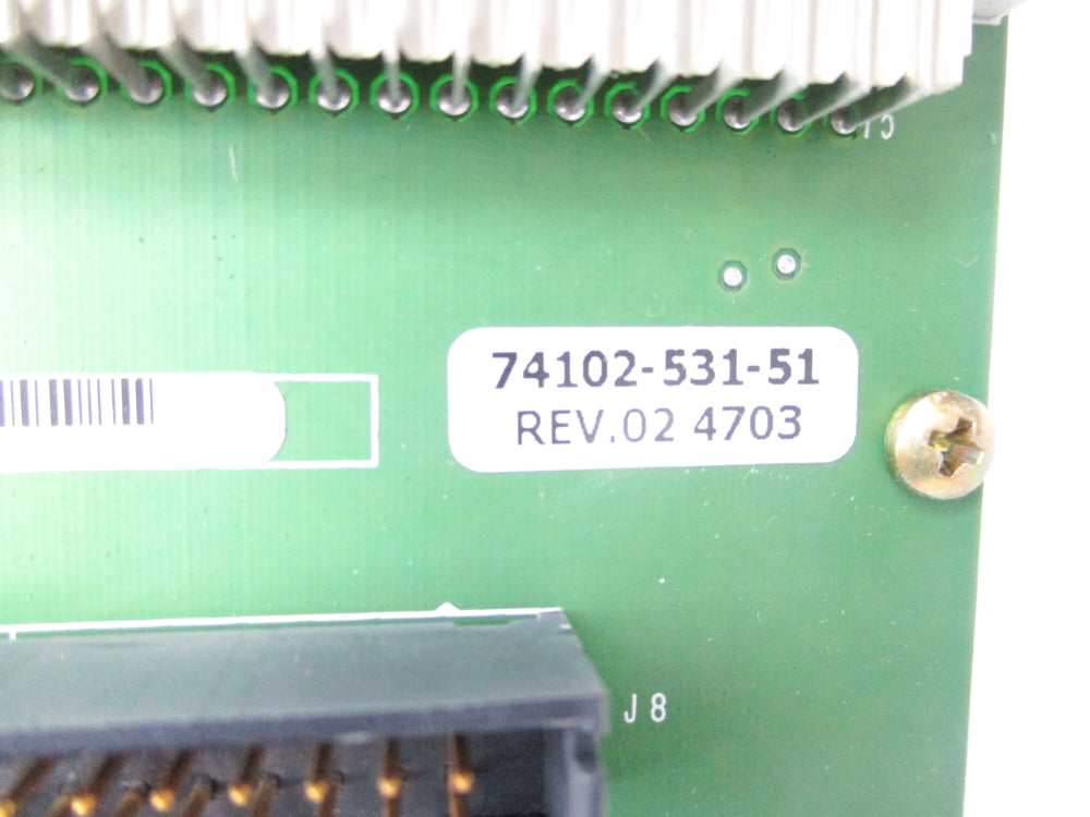 INDUSTRIAL SPARE PART 74102-531-51 REV. 02 UNMP