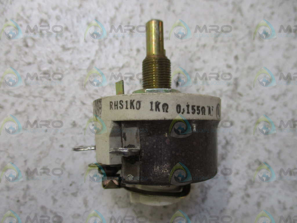 OHMITE RHEOSTAT MODEL H RHS1K0 WIREWOUND 1K ohm *NEW NO BOX*