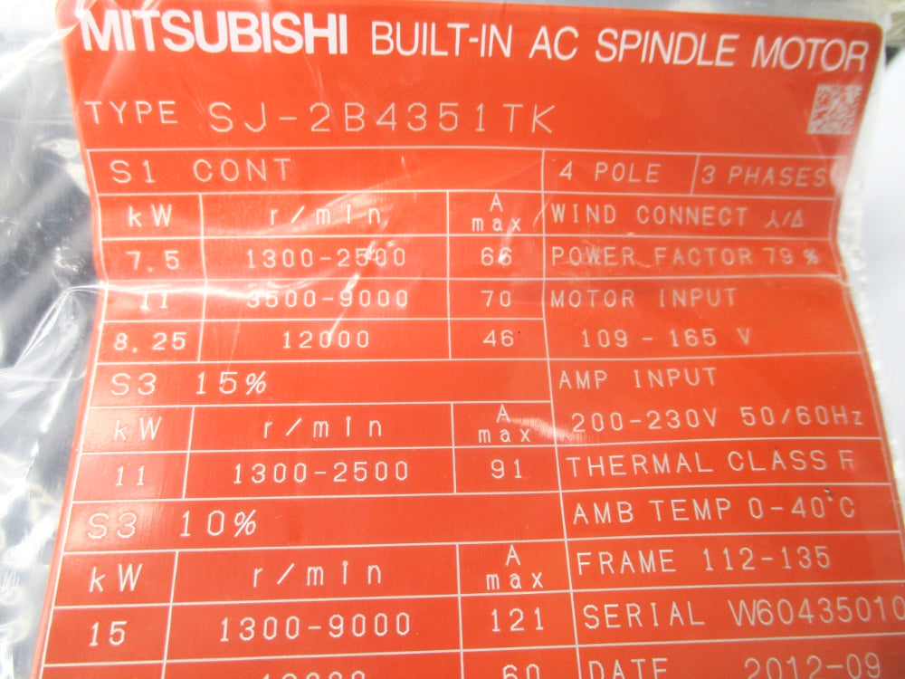 MITSUBISHI SJ-2B4351TK NSNP