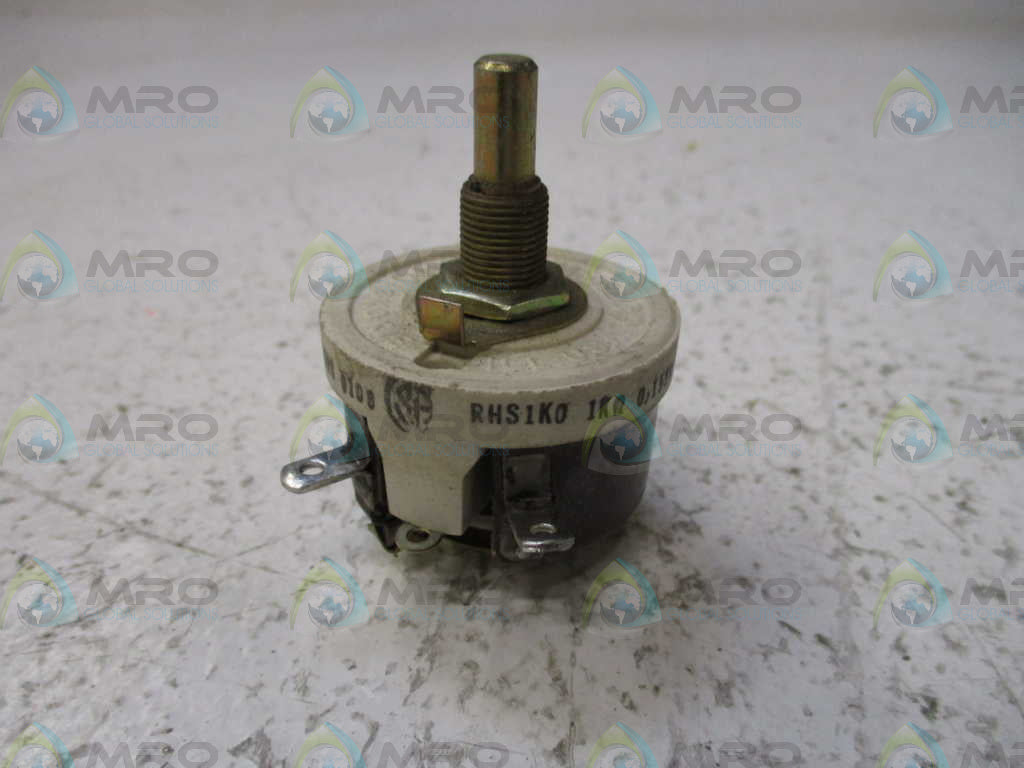 OHMITE RHEOSTAT MODEL H RHS1K0 WIREWOUND 1K ohm *NEW NO BOX*