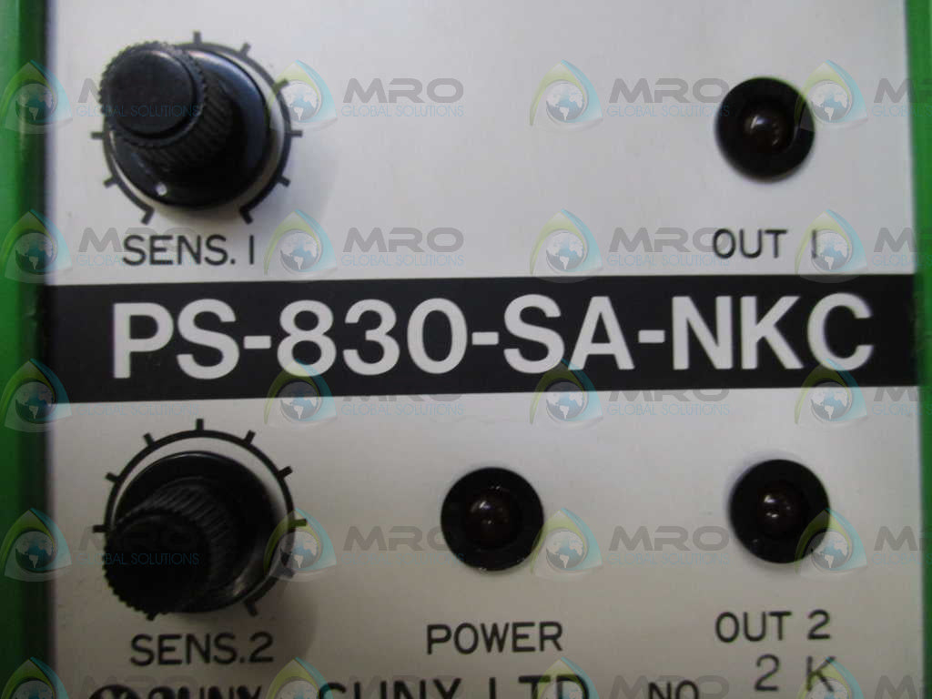 SUNX PS-830-SA-NKC BEAM SENSOR CONTROL UNIT *NEW NO BOX*