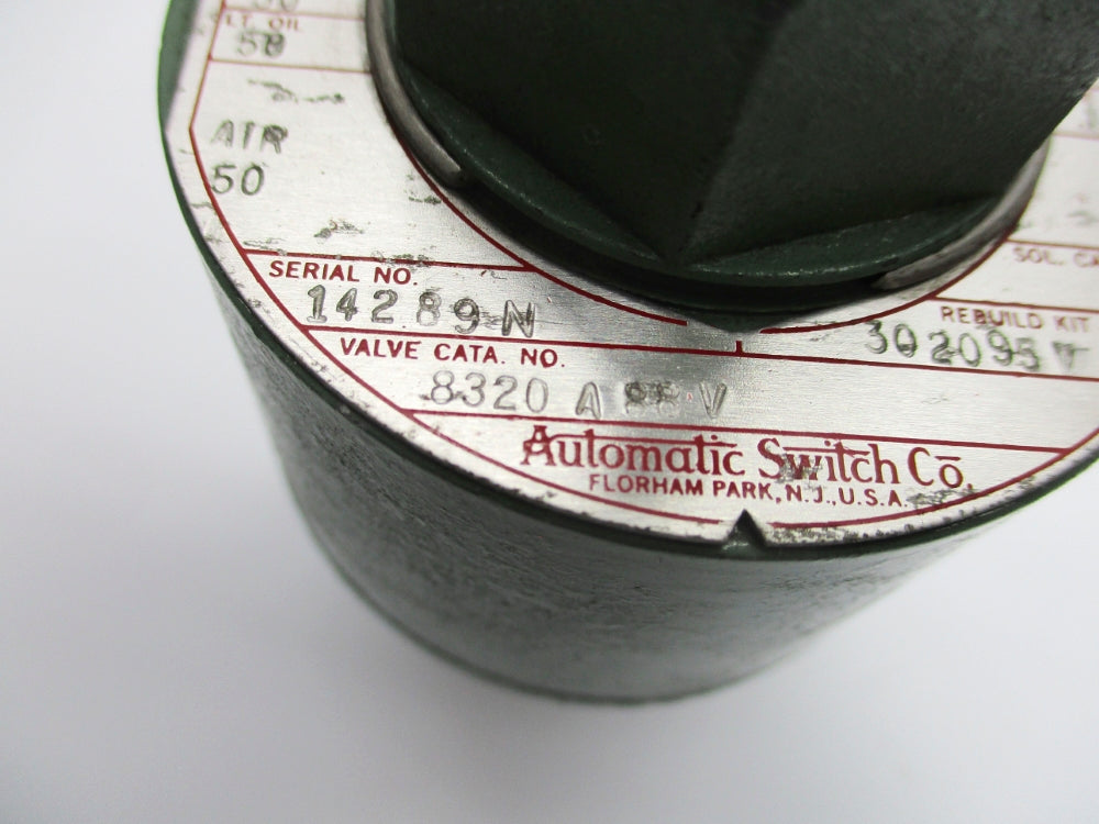 ASCO 8320A88V 120V 50PSI (AS PICTURED) 1/8" NSNP