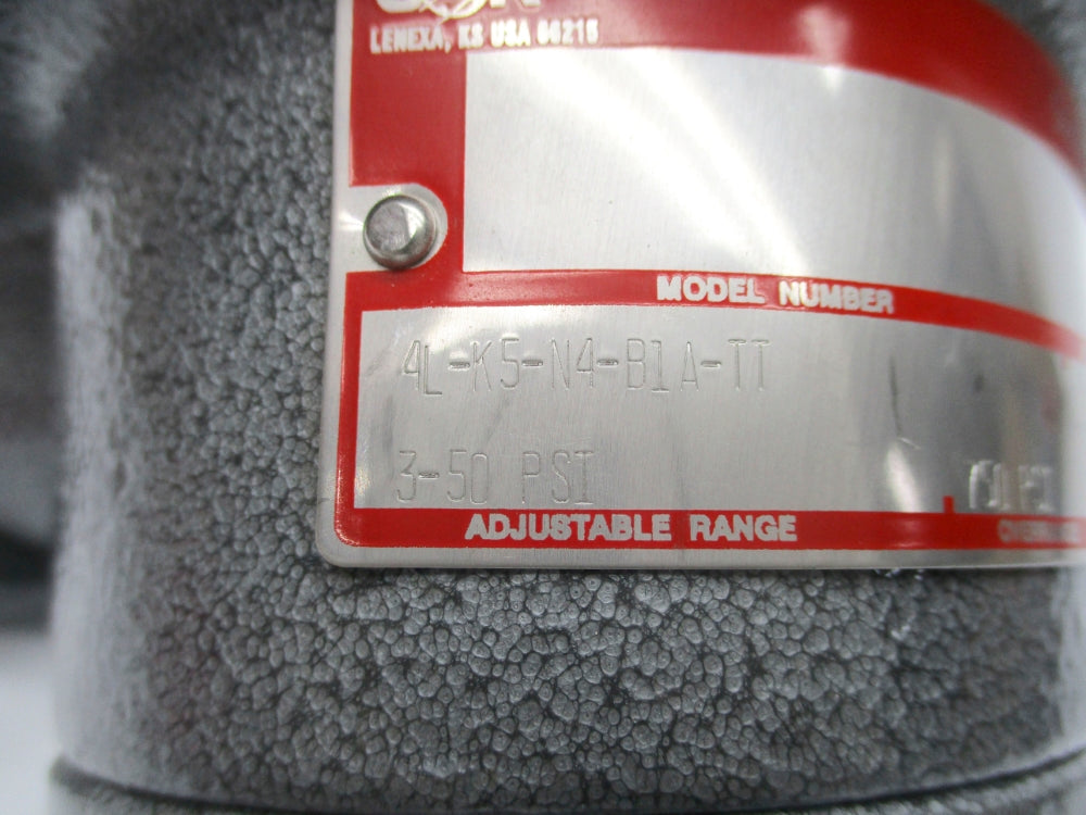 SOR 4L-K5-N4-B1A-TT 3-50PSI NSNP