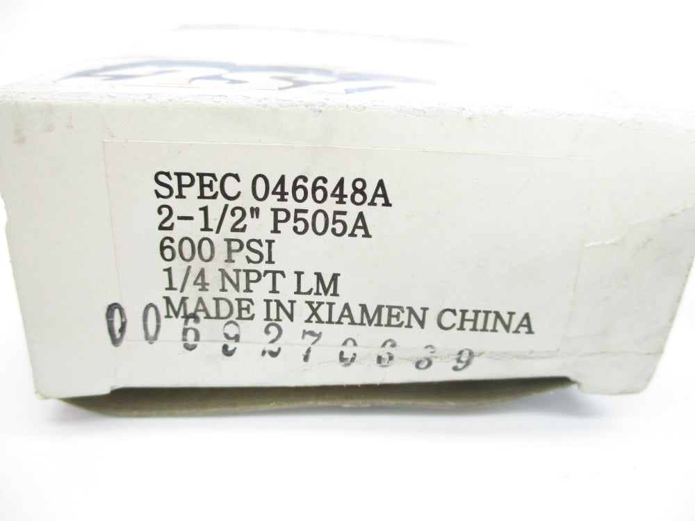 USG 046648A 0-600PSI NSMP