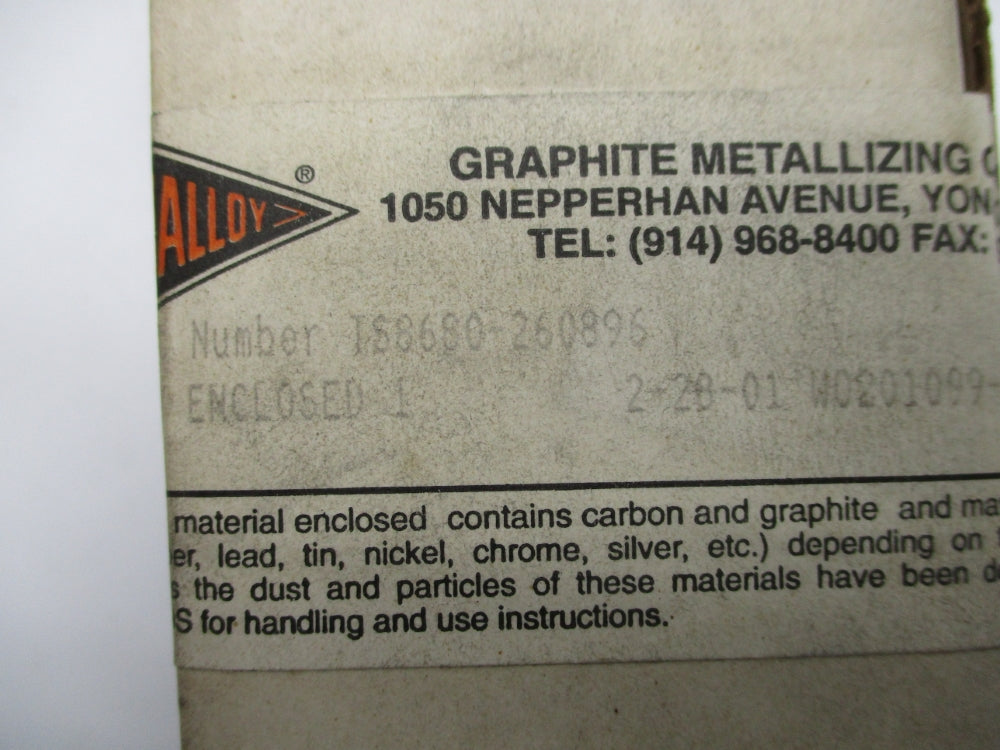 GRAPHALLOY TS8680-260896 NSMP