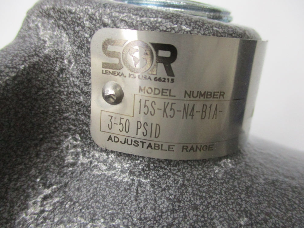 SOR 15S-K5-N4-B1A 3-50PSI NSNP