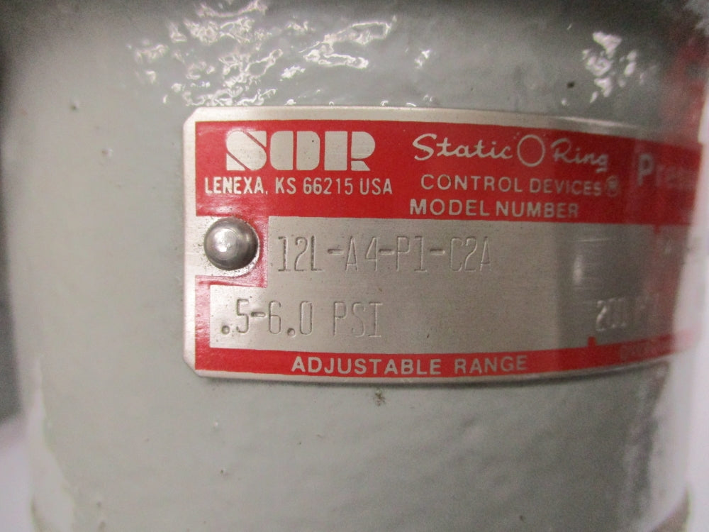 SOR 12L-A4-P1-C2A .5-6.0PSI NSNP