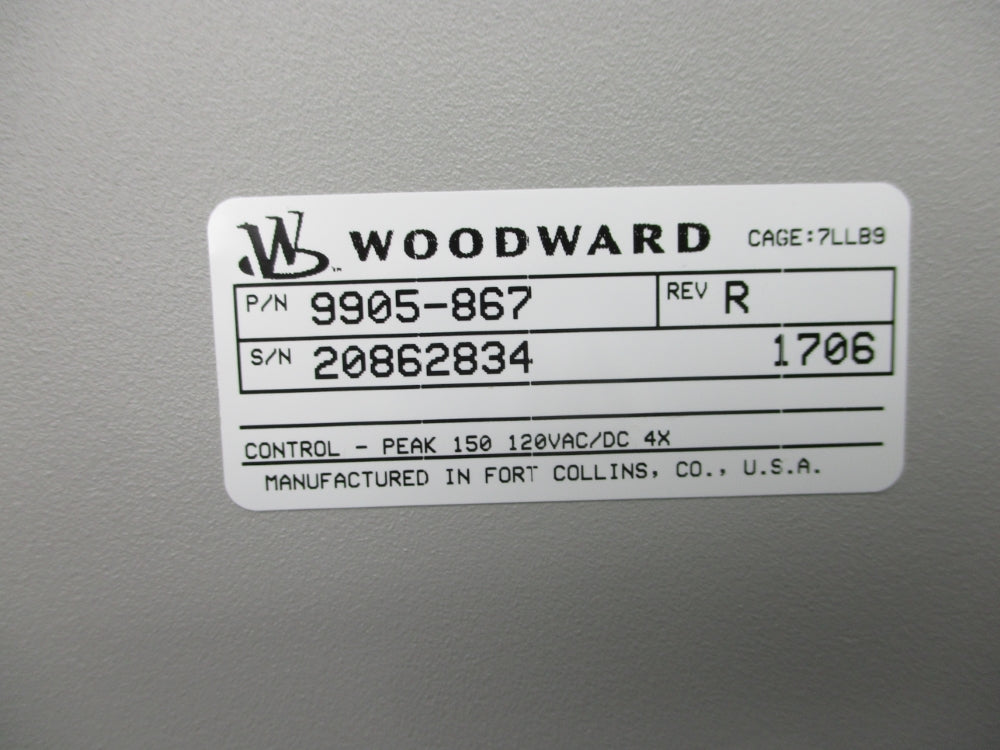 WOODWARD 9905-867 NSNP