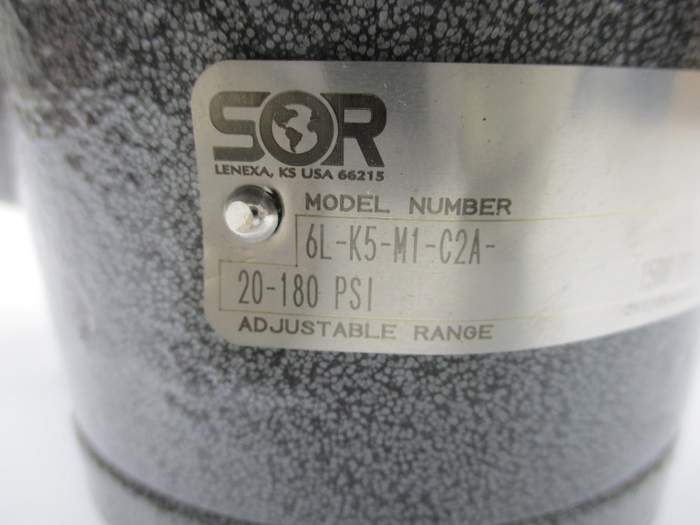 SOR 6L-K5-M1-C2A 20-180PSI NSNP