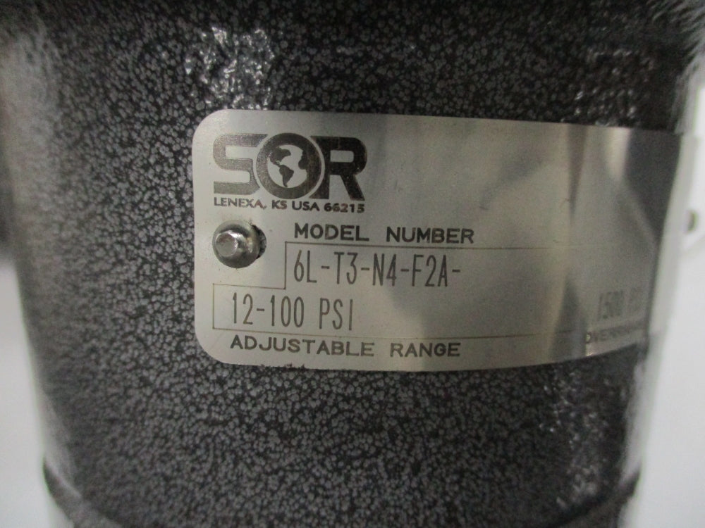 SOR 6L-T3-N4-F2A 12-100PSI NSNP