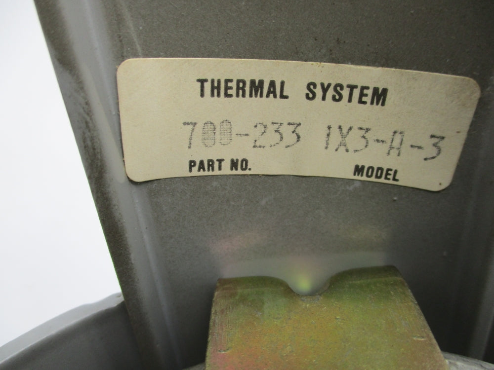 THERMAL SYSTEM 700-233 IX3-A-3 NSNP