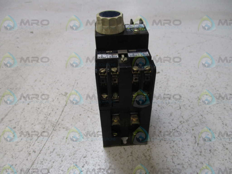 SQUARE D 8501-L0-40 CONTROL RELAY 120V *NEW NO BOX*
