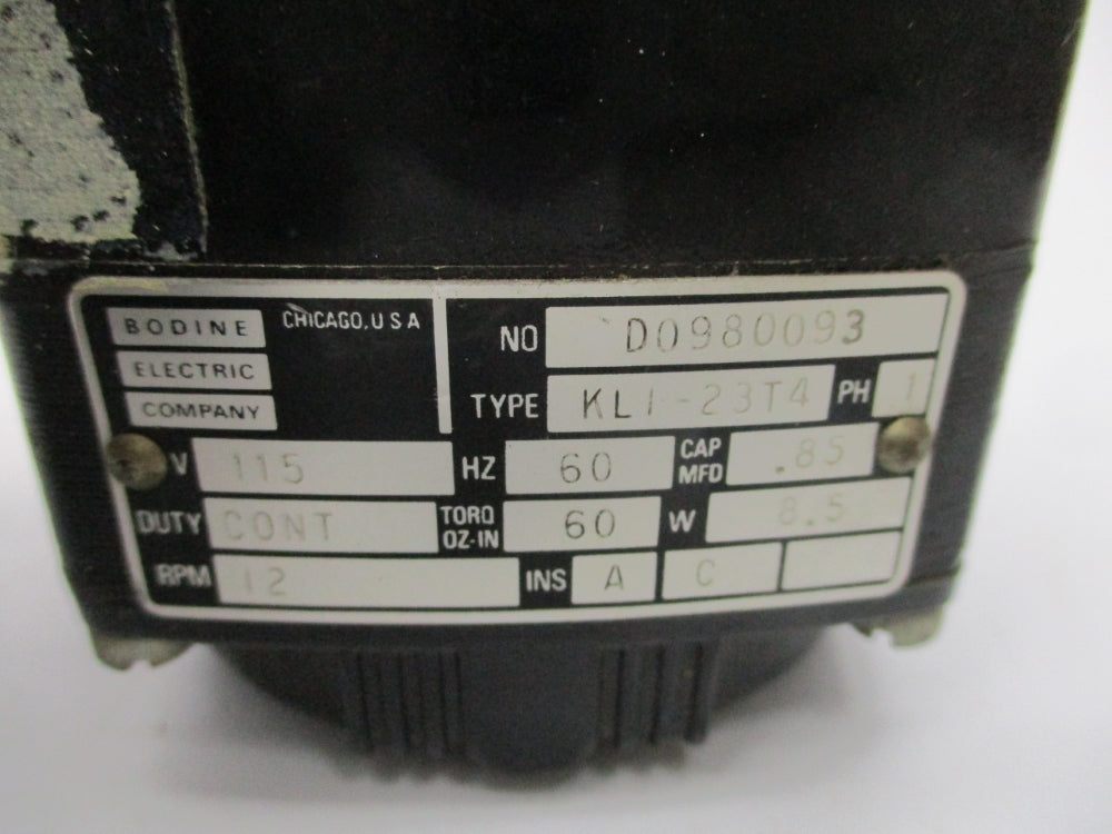 BODINE ELECTRIC KLI-23T4 UNMP
