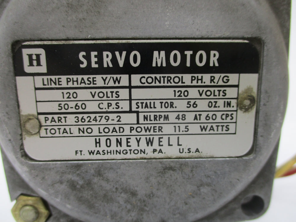 HONEYWELL 362479-2 120V UNMP