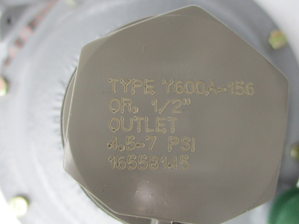 FISHER CONTROLS Y600A-156 4.5-7PSI NSMP