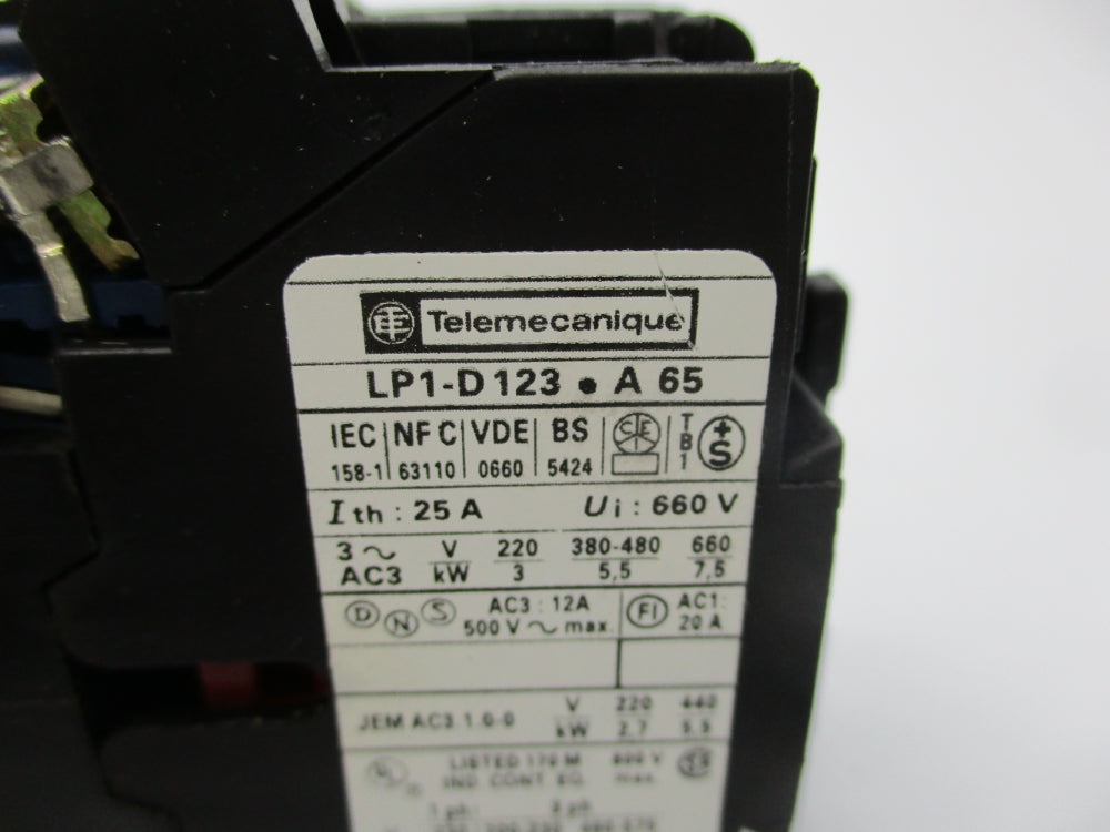 TELEMECANIQUE LP1-D123DA65 24V NSNP