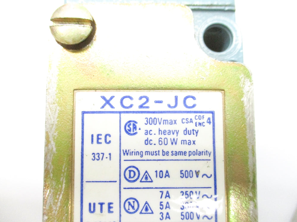 TELEMECANIQUE XC2-JC (AS PICTURED) NSNP