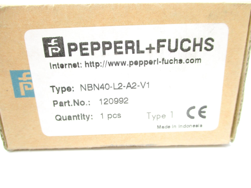 PEPPERL+FUCHS NBN40-L2-A2-V1 120992 NSMP