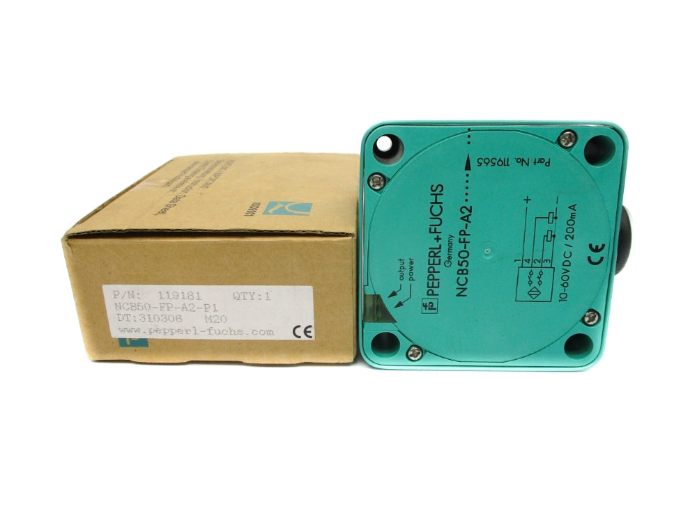 PEPPERL+FUCHS NCB50-FP-A2-P1 119181 NSMP