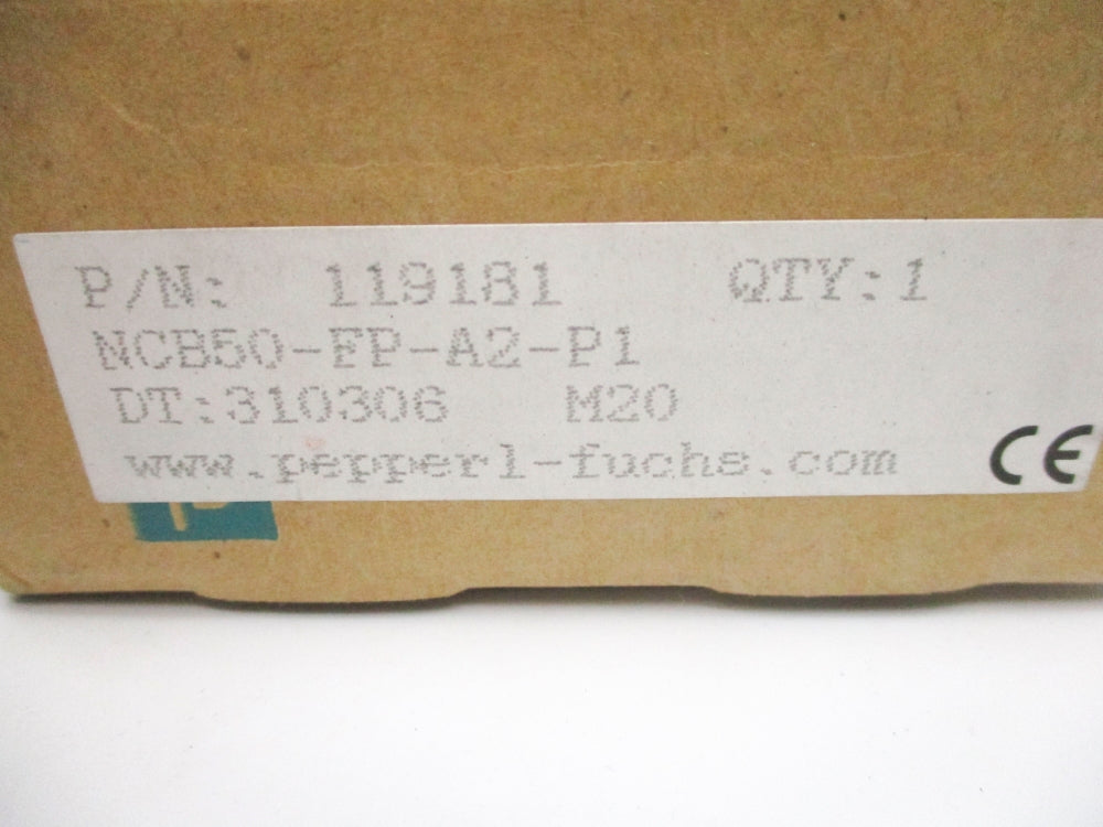 PEPPERL+FUCHS NCB50-FP-A2-P1 119181 NSMP