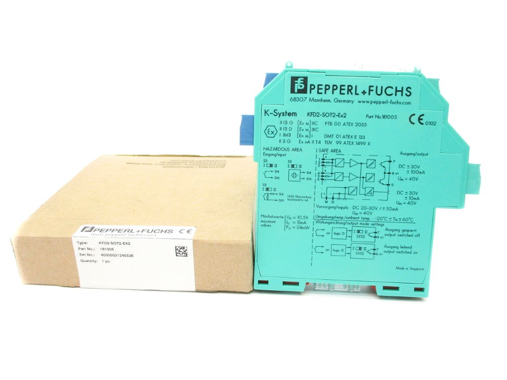 PEPPERL+FUCHS KFD2-SOT2-EX2 181005 30VDC NSMP