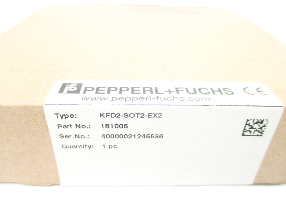 PEPPERL+FUCHS KFD2-SOT2-EX2 181005 30VDC NSMP