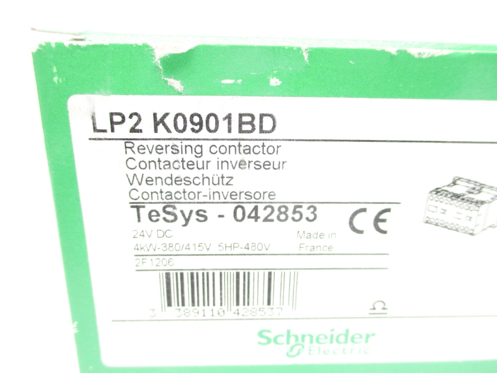 SCHNEIDER ELECTRIC LP2K0901BD 24VDC NSMP