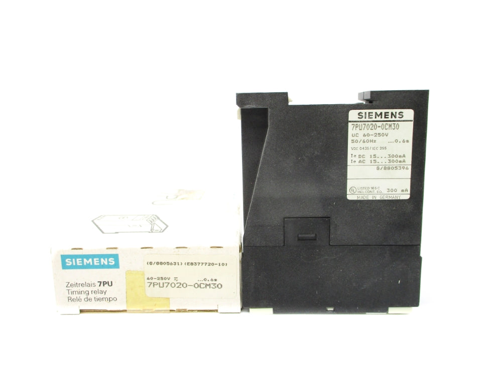 SIEMENS 7PU7020-0CM30 60-250V 0.6S NSMP