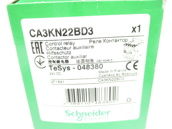 SCHNEIDER ELECTRIC CA3KN22BD3 24VDC 10A NSMP
