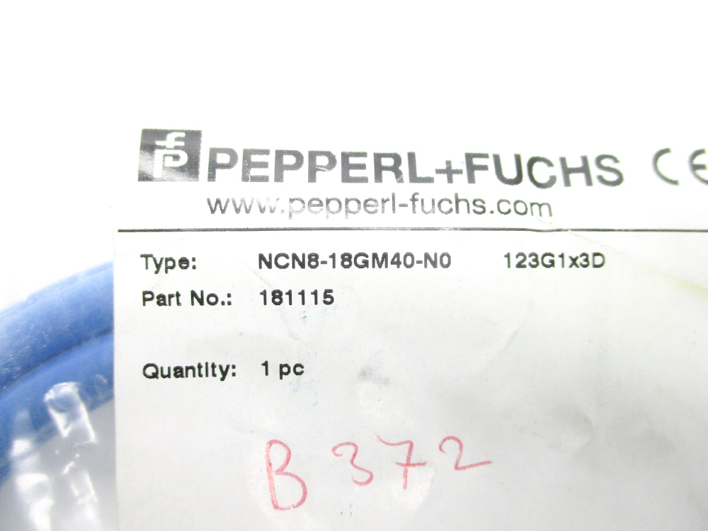 PEPPERL+FUCHS NCN8-18GM40-N0 181115 NSMP