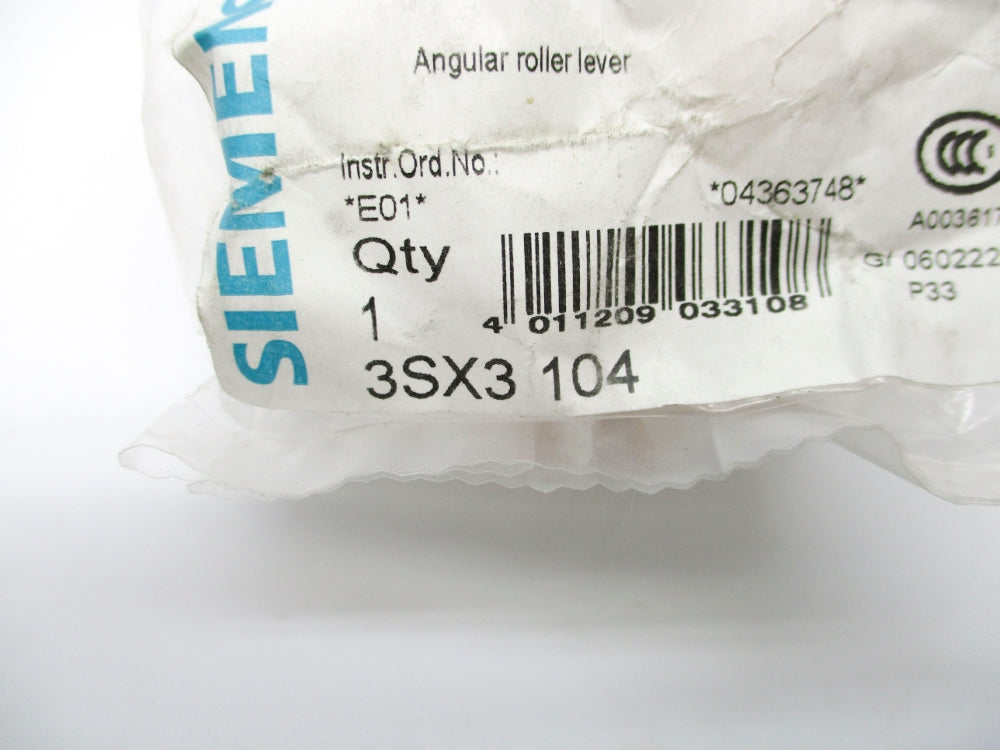 SIEMENS 3SX3104 NSMP