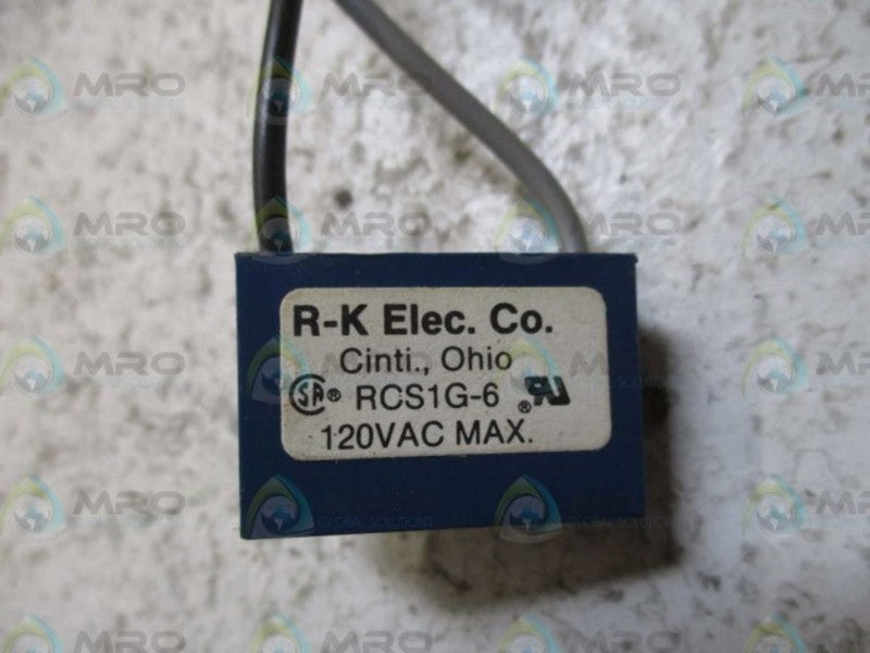 R-K ELECTRIC RCS1G-6 SUPPRESSOR *NEW NO BOX*