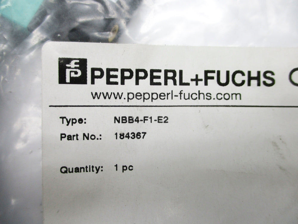 PEPPERL+FUCHS NBB4-F1-E2 184367 NSMP