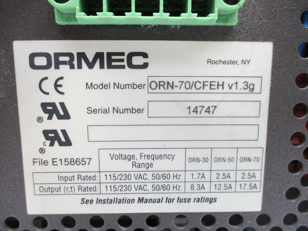 ORMEC ORN-70/CFEH UNMP
