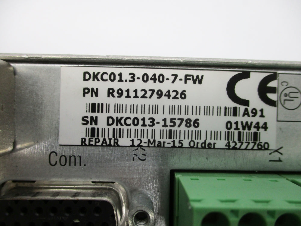 INDRAMAT DKC01.3-040-7-FW R911279426 UNMP