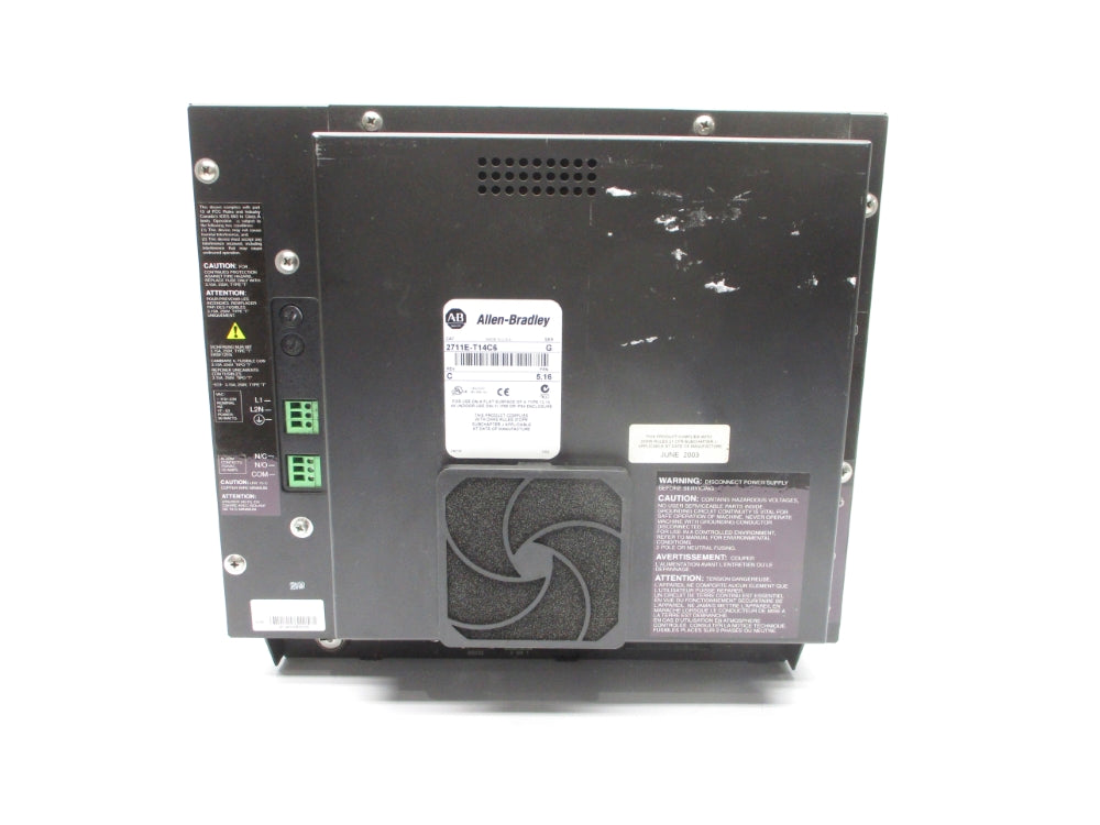 ALLEN BRADLEY 2711E-T14C6 SER. G NSNP
