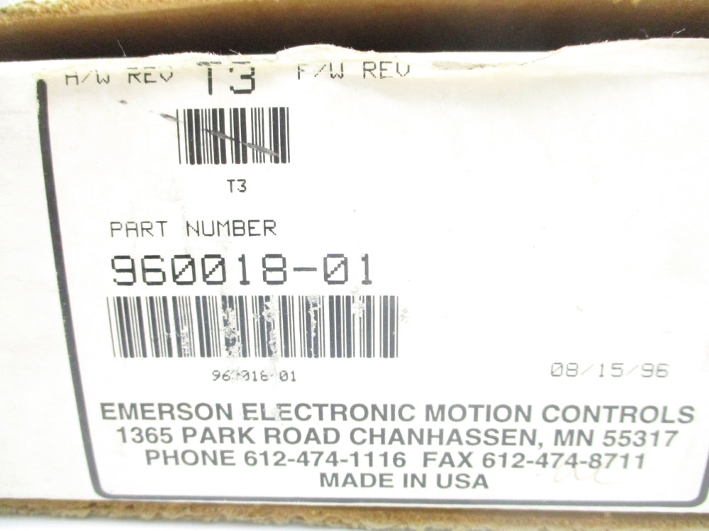 EMERSON PCM-1 960018-01 NSMP
