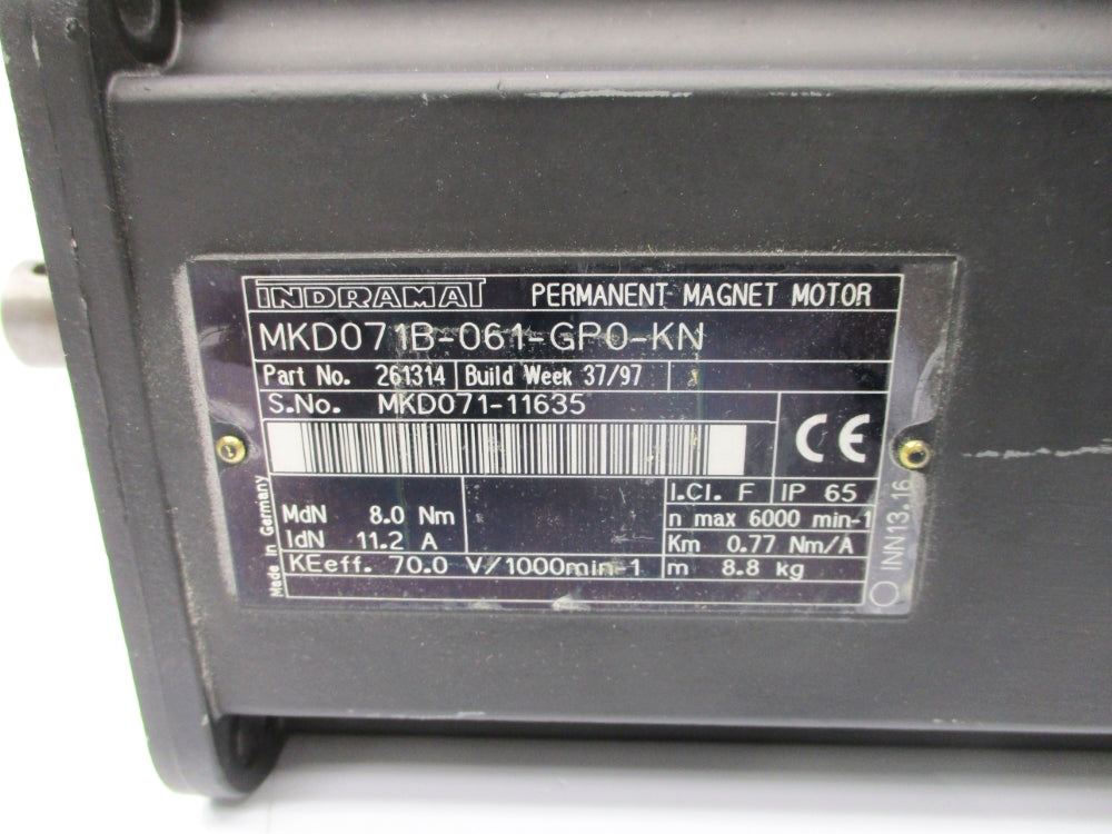 INDRAMAT MKD071B-061-GP0-KN NSNP