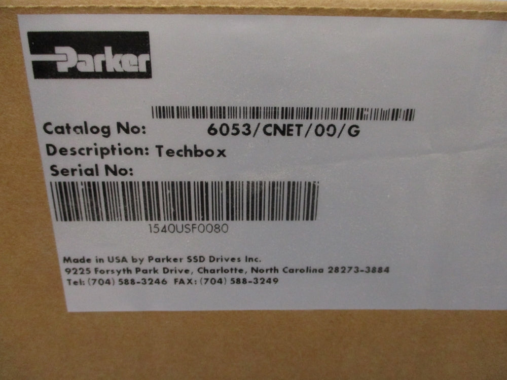 PARKER 6053/CNET/00/G NSMP