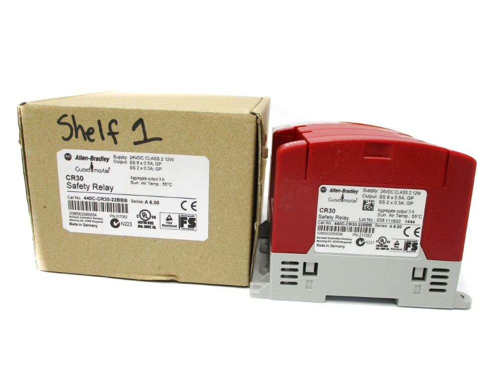 ALLEN BRADLEY 440C-CR30-22BBB SER. A6.00 24VDC (BR/WH) NSMP