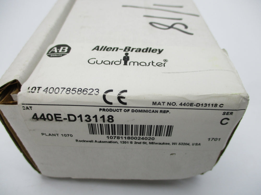INDUSTRIAL SPARE PART 440E-D13118 SER. C (WH) NSMP