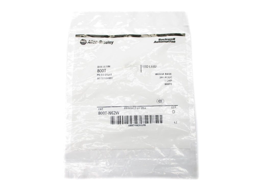 INDUSTRIAL SPARE PART 800T-N62W SER. D NSMP