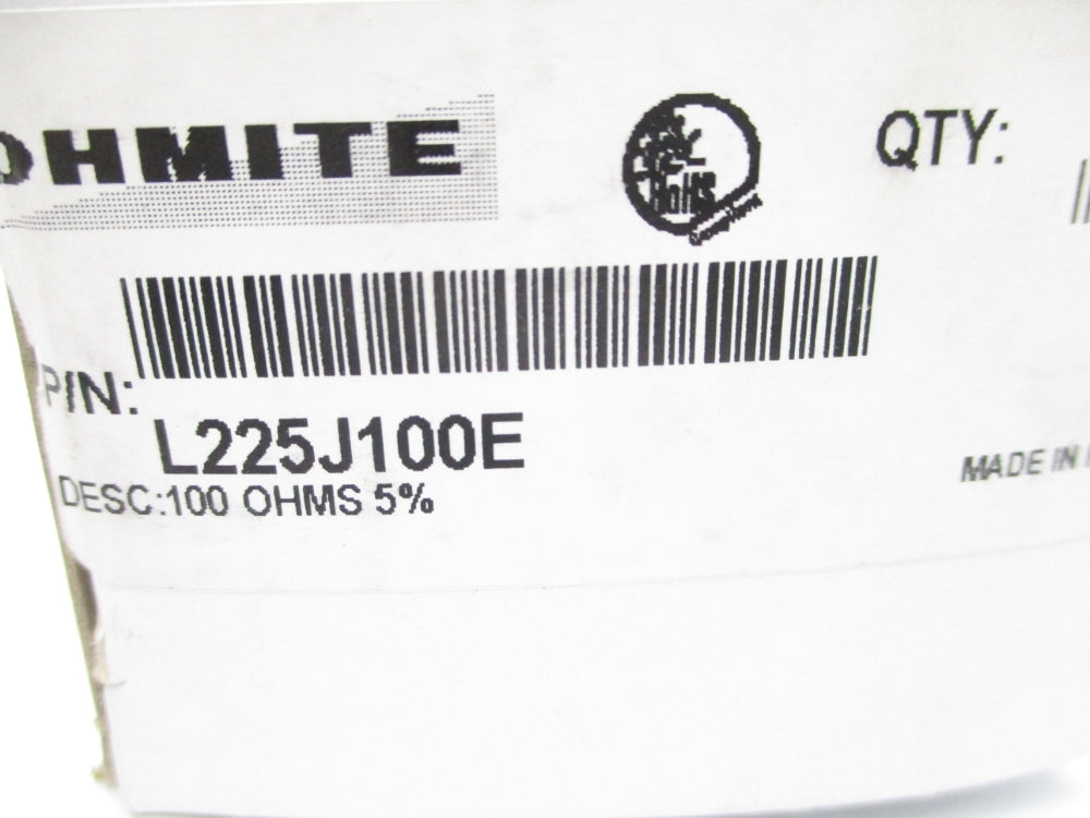 OHMITE L225J100E NSMP