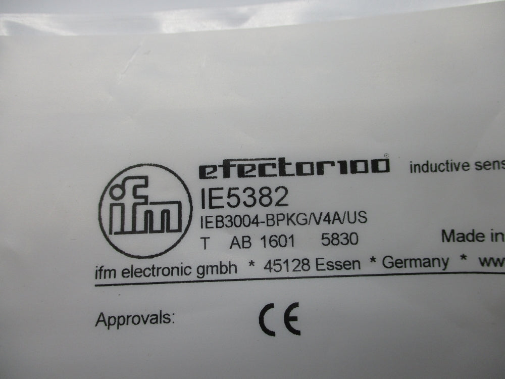 IFM EFECTOR IEB3004-BPKG/V4A/US IE5382 NSMP
