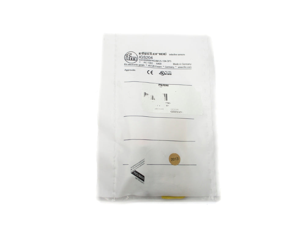 IFM EFECTOR IGB3008BBPKG/M/US-104-DPS IGS204 NSMP