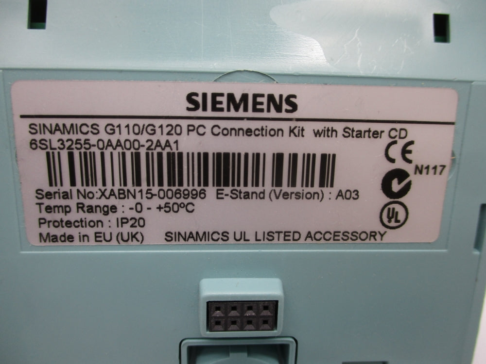 SIEMENS 6SL3255-0AA00-2AA1 NSNP