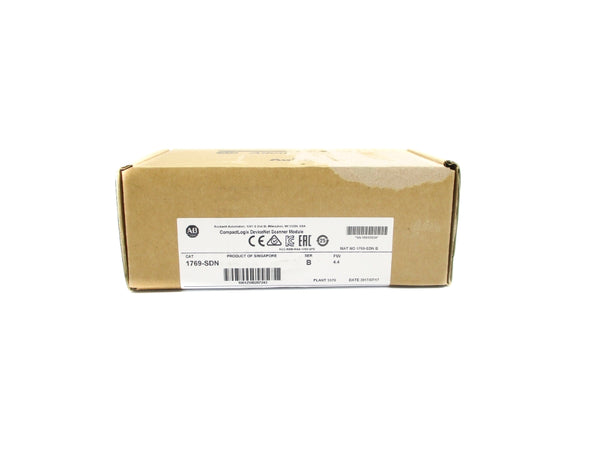 ALLEN BRADLEY 1769-SDN SER. B F/W 4.4 DATE: 2017 NSFS