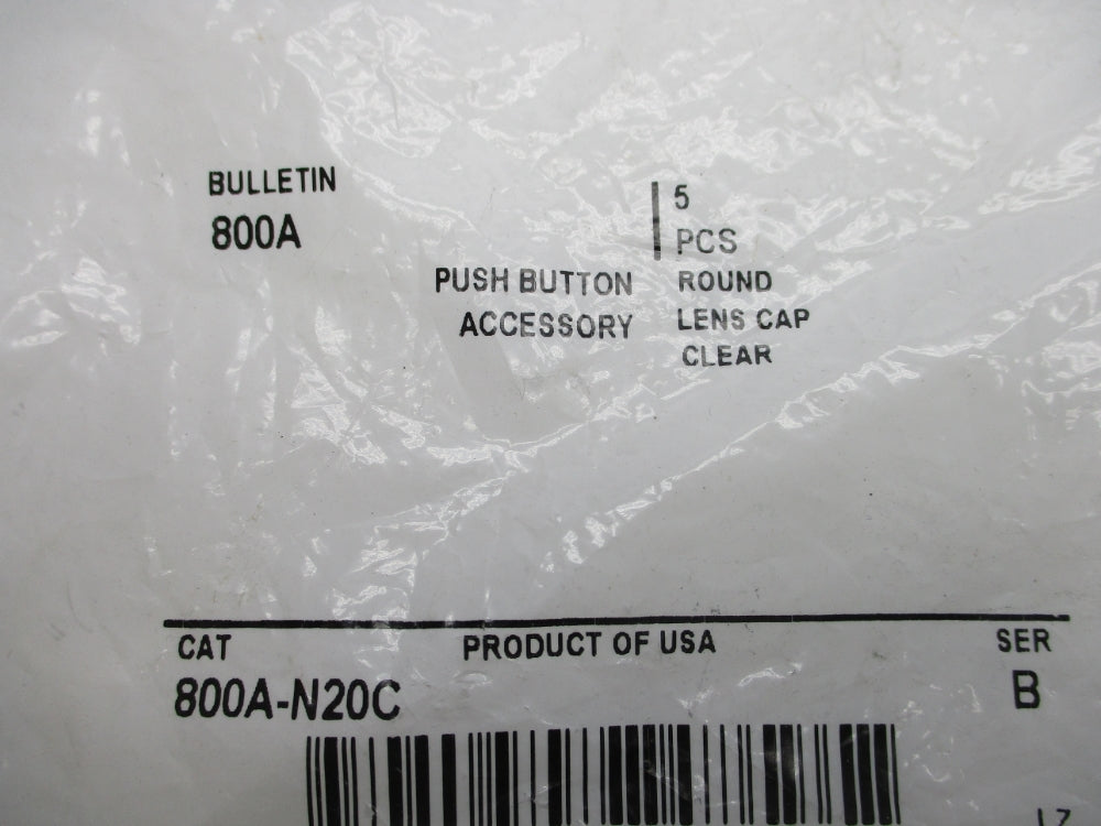 INDUSTRIAL SPARE PART 800A-N20C SER. B (PKG OF 5) NSMP